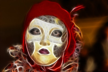 Naklejka premium Venice carnival 2007