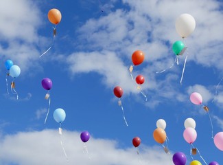 lâcher de ballons