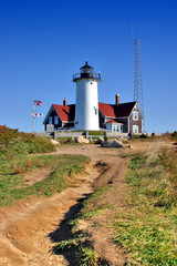 Fototapeta na wymiar Nobska Lighthouse, USA..