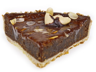 mandel schokokuchen