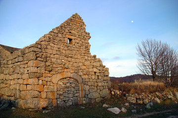 Ruine granit