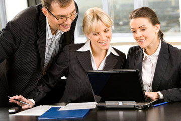 Fototapeta premium Three people