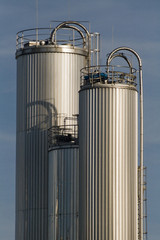Lagersilo einer Spedition