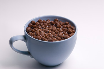 Cereales con leche