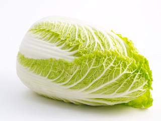 bok choy isolated on white background