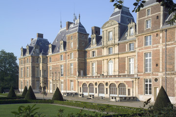 The chateau at eu-le treport, seine-maritime