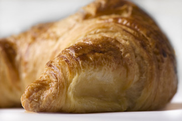 close up croissant