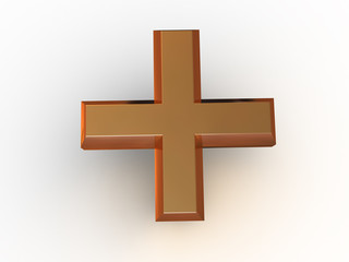 Fototapeta premium Symbol. 3d