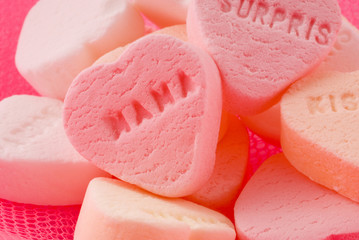 candy heart for mama