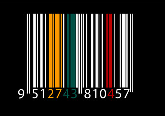 Code barre coloré
