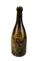 Antiquarian glass bottle 