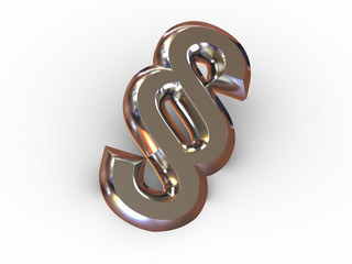 Fototapeta premium Symbol. 3d