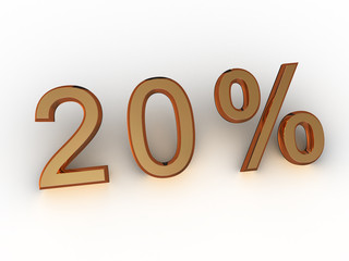 percent. 3d