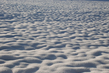 weisse schneelandschaft