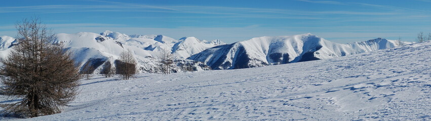 Obraz premium panorama montagne