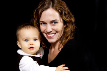 Mother and Baby Portrait
