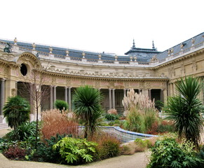 Obraz premium Petit Palais, Paris, jardin intérieur