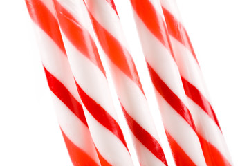 Candy Cane close up shot