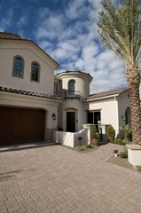 Fototapeta premium Beautiful Brand New Home 