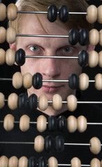 . The image on a black background