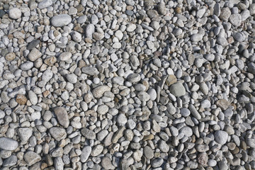 beach white and gray pebble background