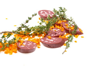 blutwurst karotten und thymian