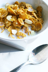Oats and almond cereal
