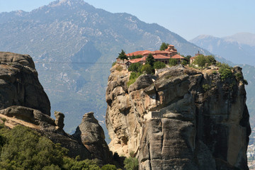 Fototapeta na wymiar Klasztory Meteory w Grecji