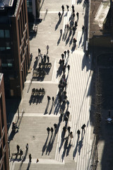 Pedestrians near the Millennium Bridge