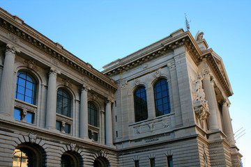 The Oceanographic Aquarium building in Monaco.