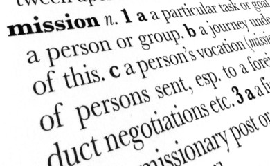 Mission word dictionary definition in great perspective