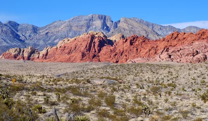 Foto auf Alu-Dibond Red Rock Canyon in der Nähe von Las Vegas Nevada © Harry HU