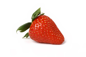 strawberry isolated on white