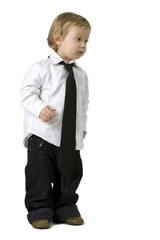 Bambino camicia e cravatta