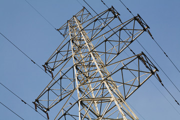  Electricity Pylon and power line