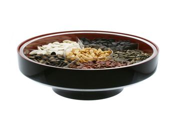 Chinese New Year snacks - assorted seeds and nuts 