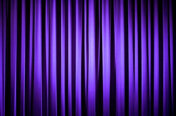 Purple Theater Curtain