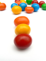 Red and Yellow and Orange Candy