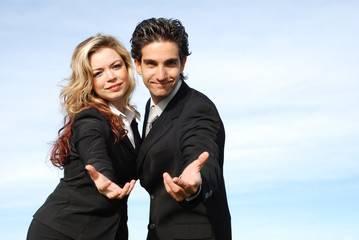 portrait of a confident and successful business team 