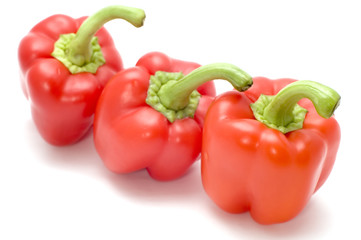 series object on white - food - cayenne on white