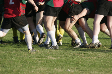 Fototapeta na wymiar rugby