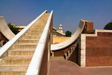 Astronomical instrument at Jantar Mantar observatory