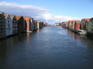 Kanal in Trondheim