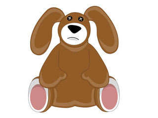 Sad Puppy Dog Stuffed Animal