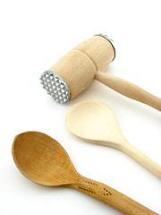 Kitchen set isolated