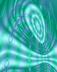 Abstract textured fractals. Background. Digital illustration.