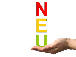Neu auf der Hand