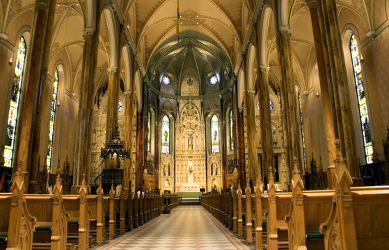 Interior St. Patrick Cathedral