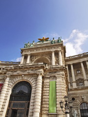 Fototapeta na wymiar Vienna Heldenplatz
