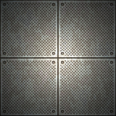 Texture of metal